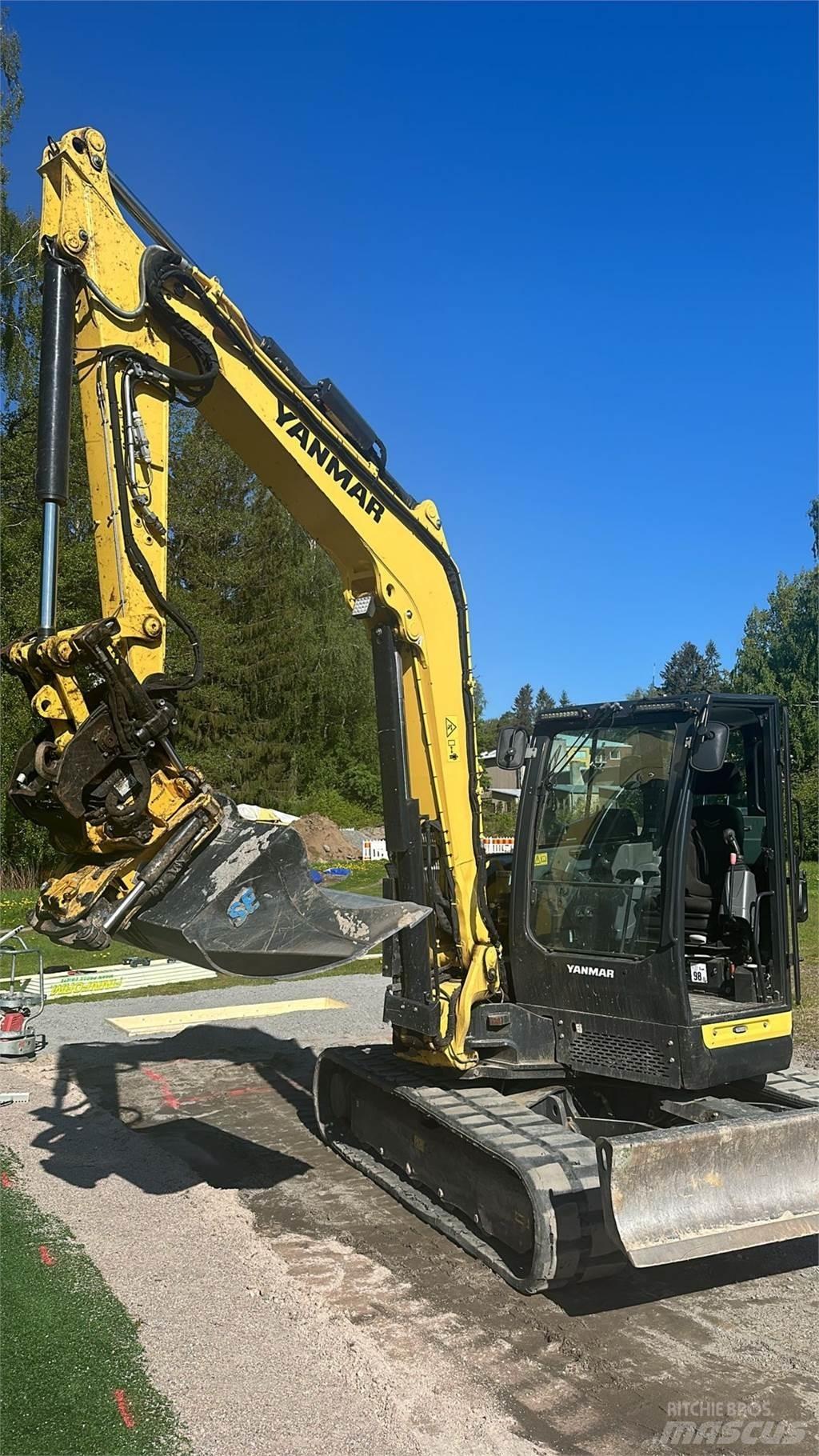 Yanmar Vio 80-1A Midi excavators  7t - 12t