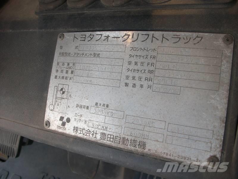 Toyota 7 FDJ 35 Diesel trucks