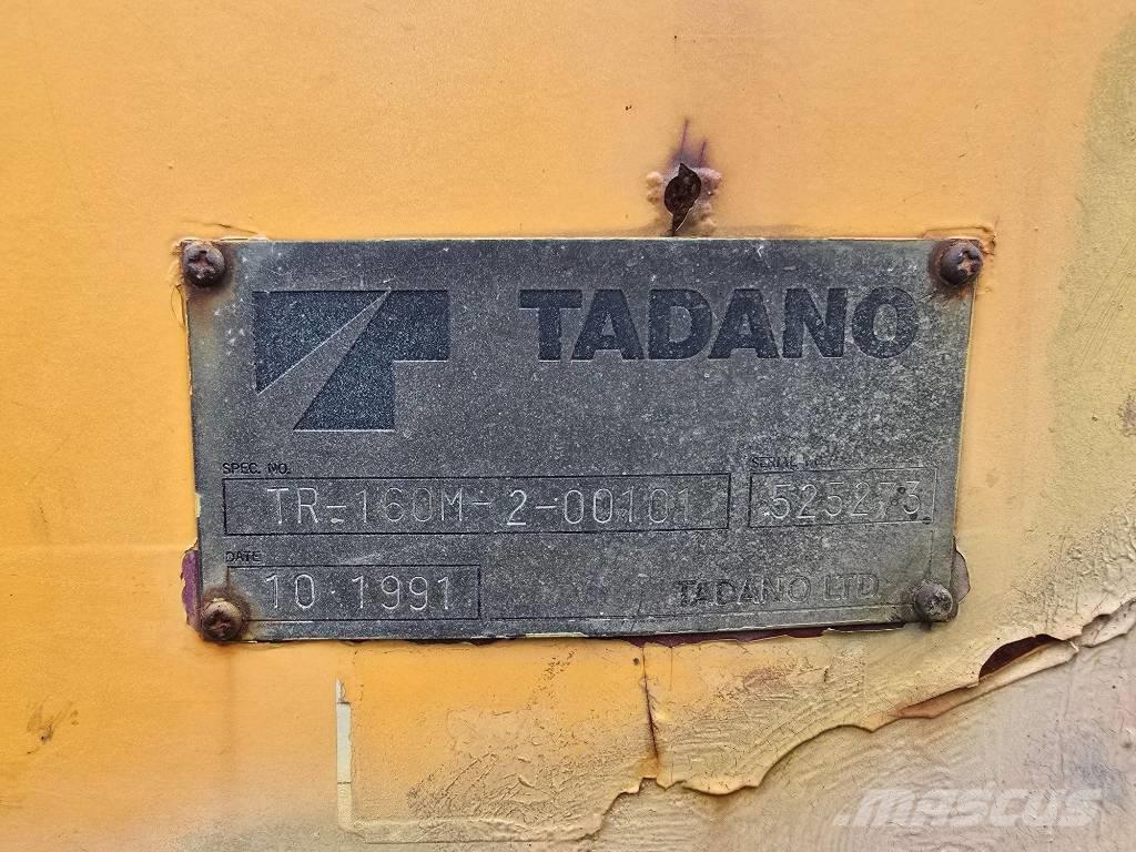 Tadano TR 160 M-2 Rough terrain cranes