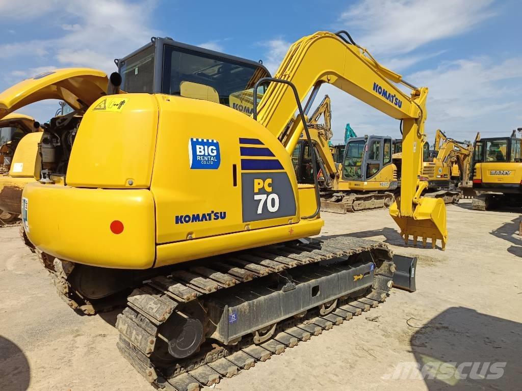 Komatsu PC 70 Midi excavators  7t - 12t