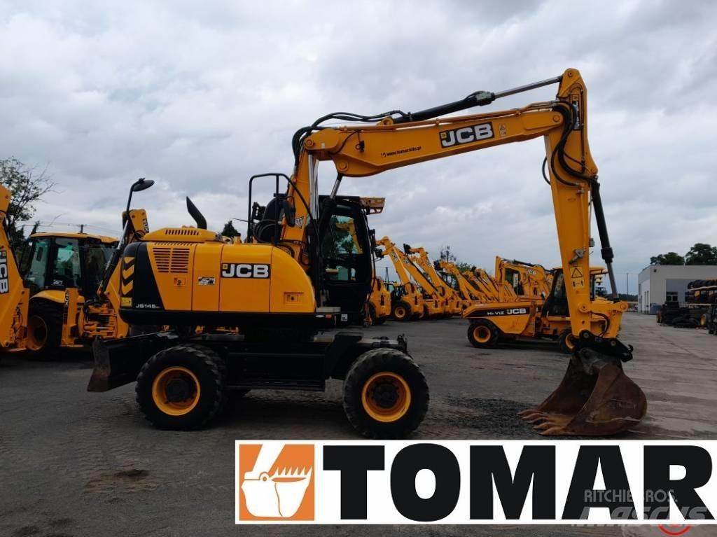 JCB JS 145 W Wheeled excavators
