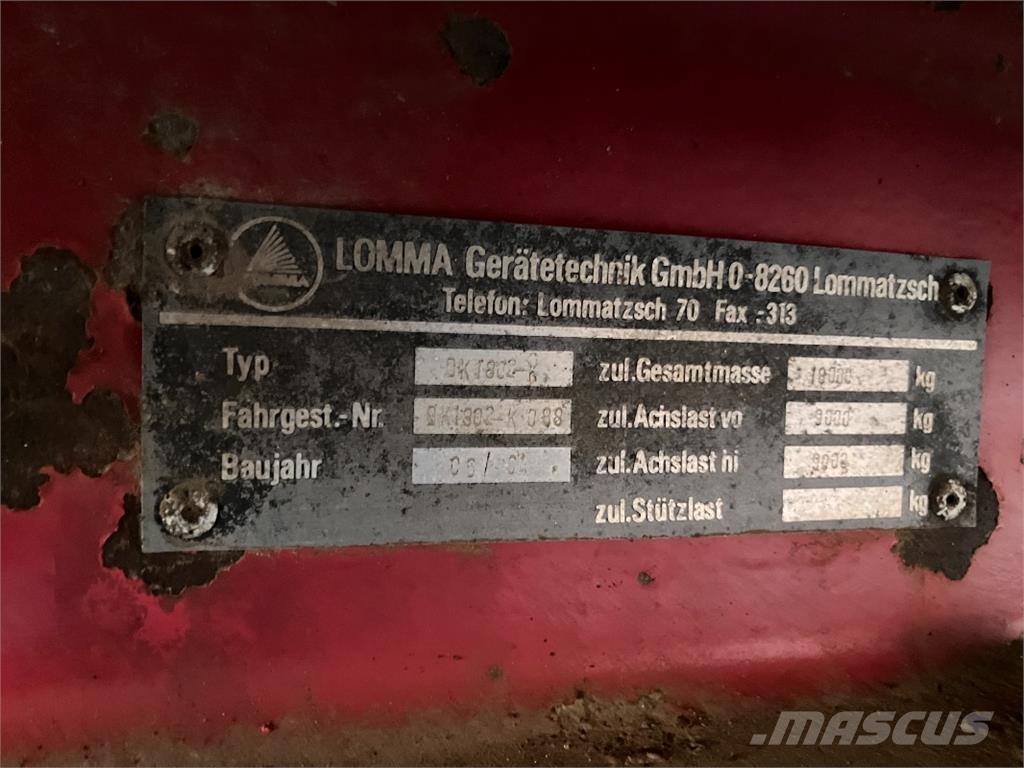 Lomma DK 1802-K Other trailers