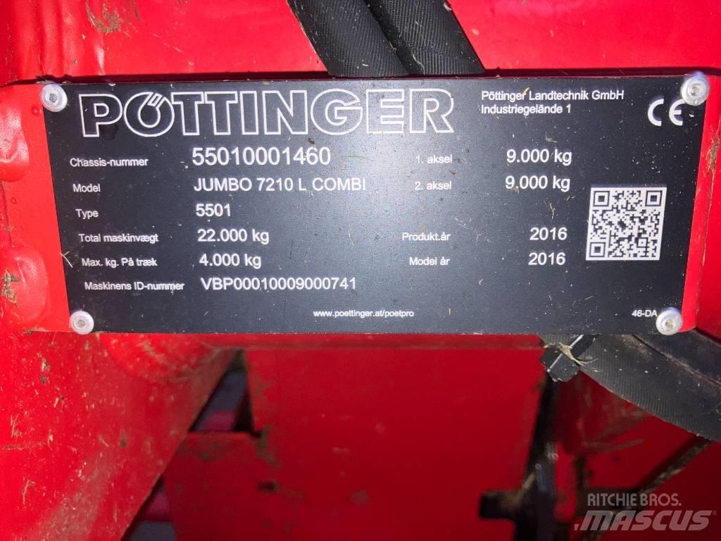 Pöttinger Jumbo 7210 Self loading trailers