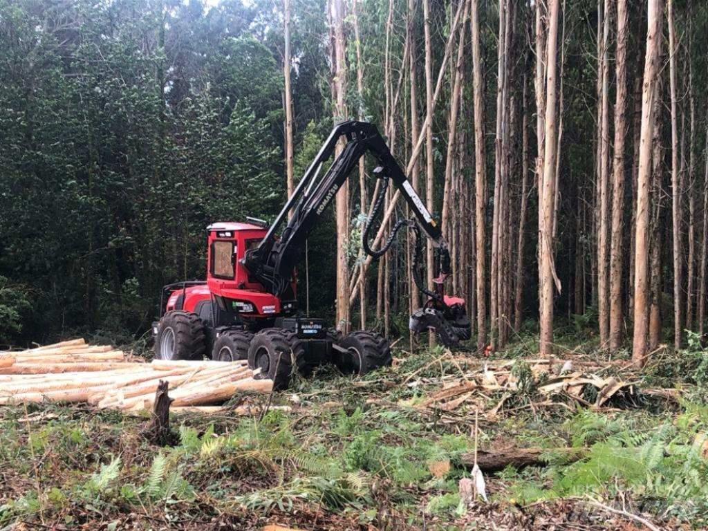 Komatsu 951 Harvesters