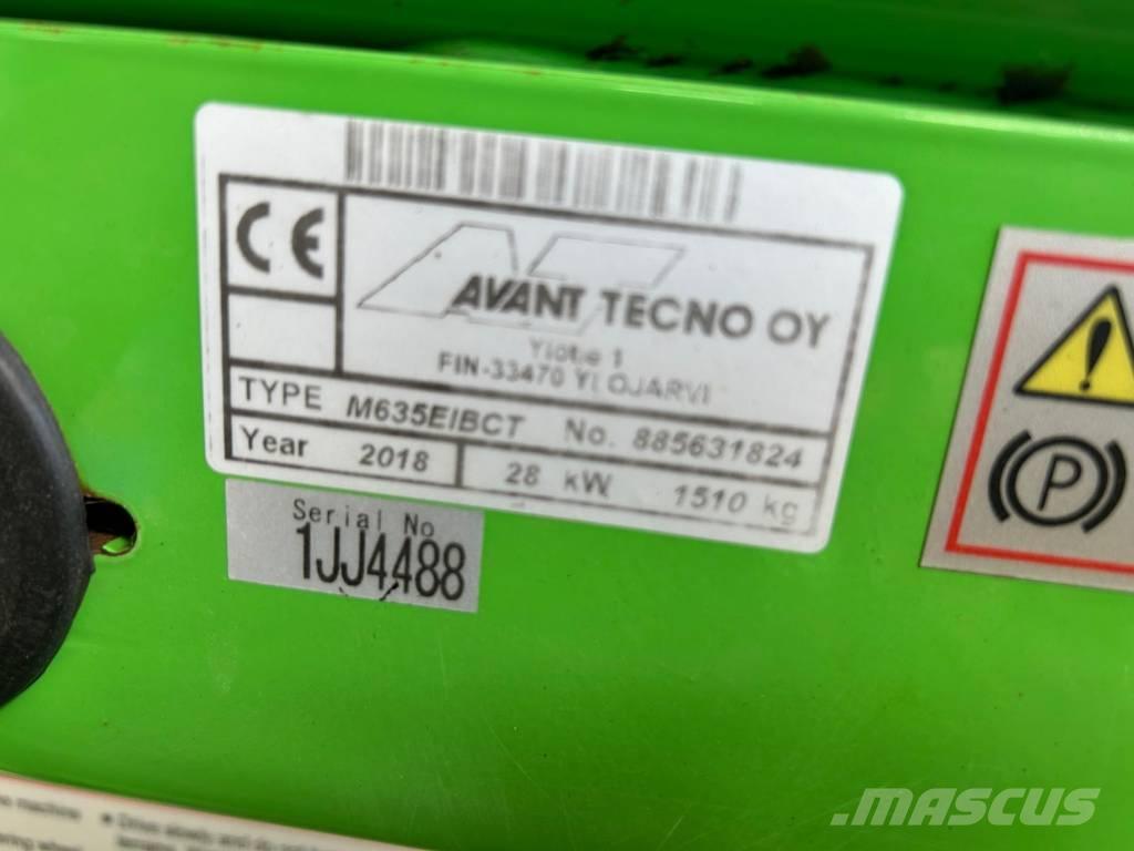 Avant 635 Multi purpose loaders