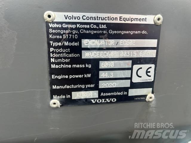 Volvo EC 60 E Mini excavators < 7t (Mini diggers)