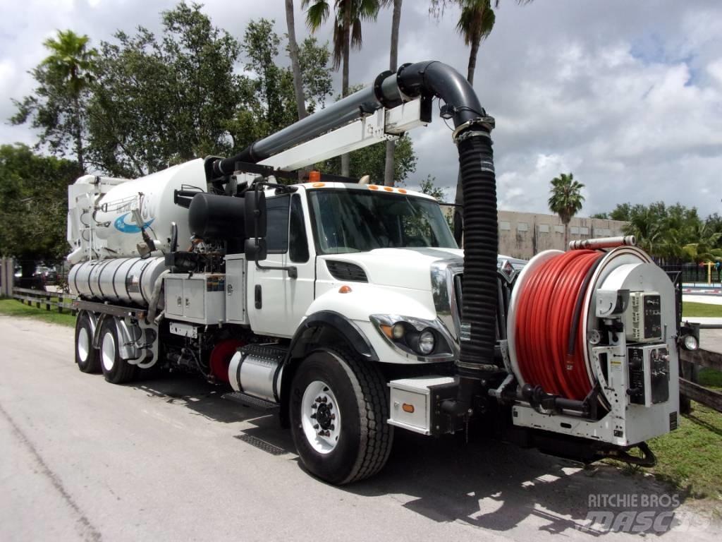 International 7500 Combi / vacuum trucks