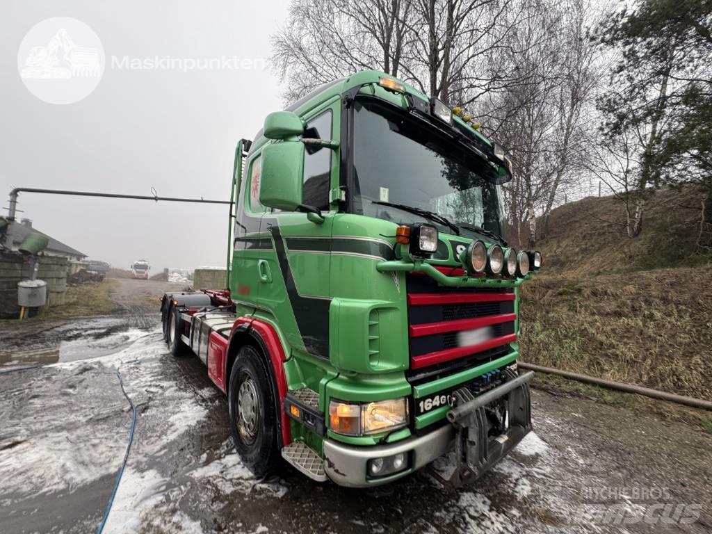 Scania R 164-580 Hook lift trucks