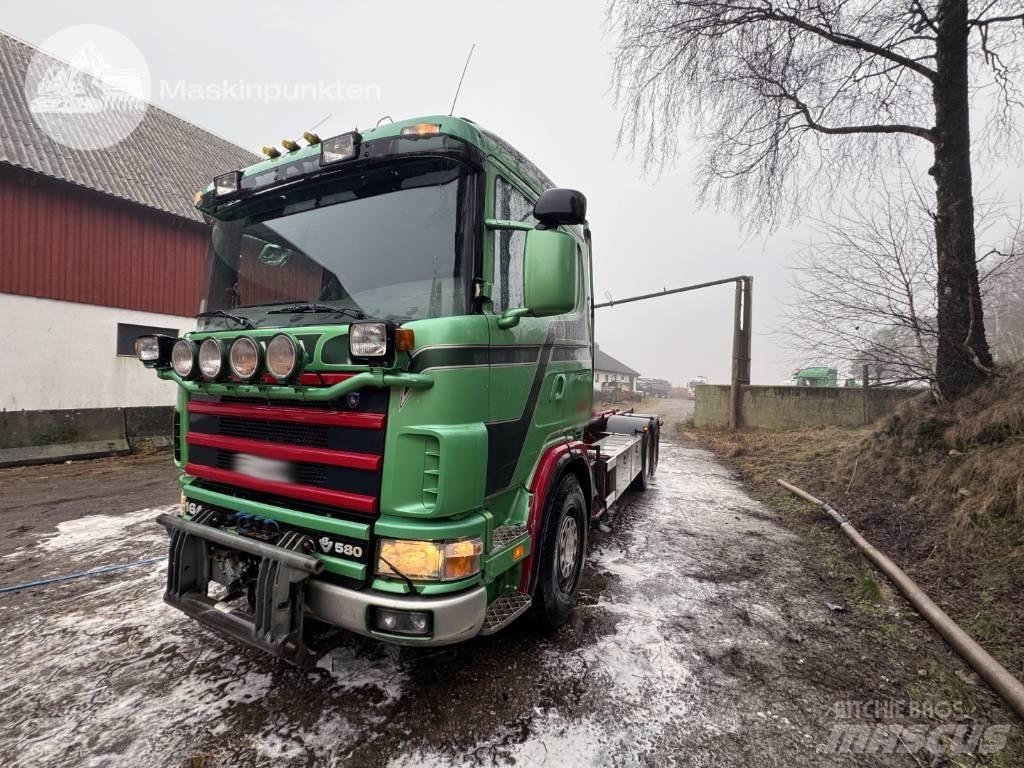 Scania R 164-580 Hook lift trucks