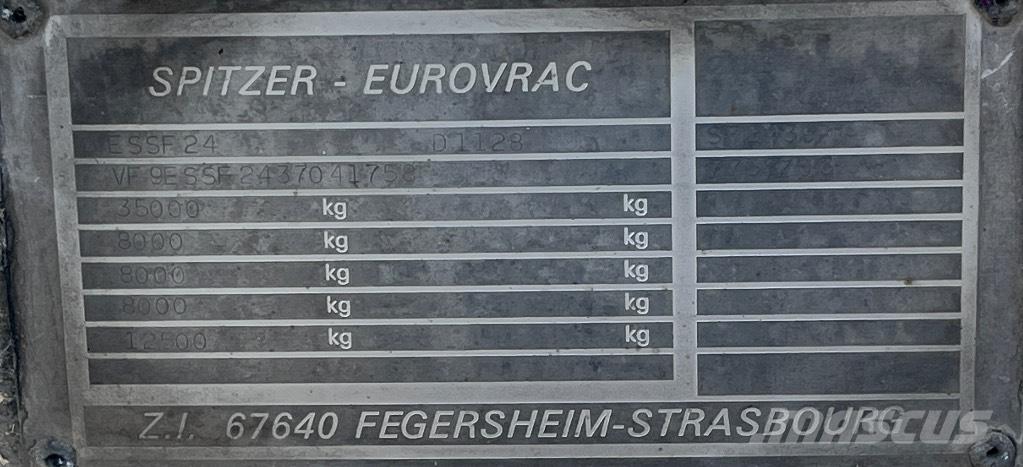 Spitzer SF2439PI Tanker semi-trailers