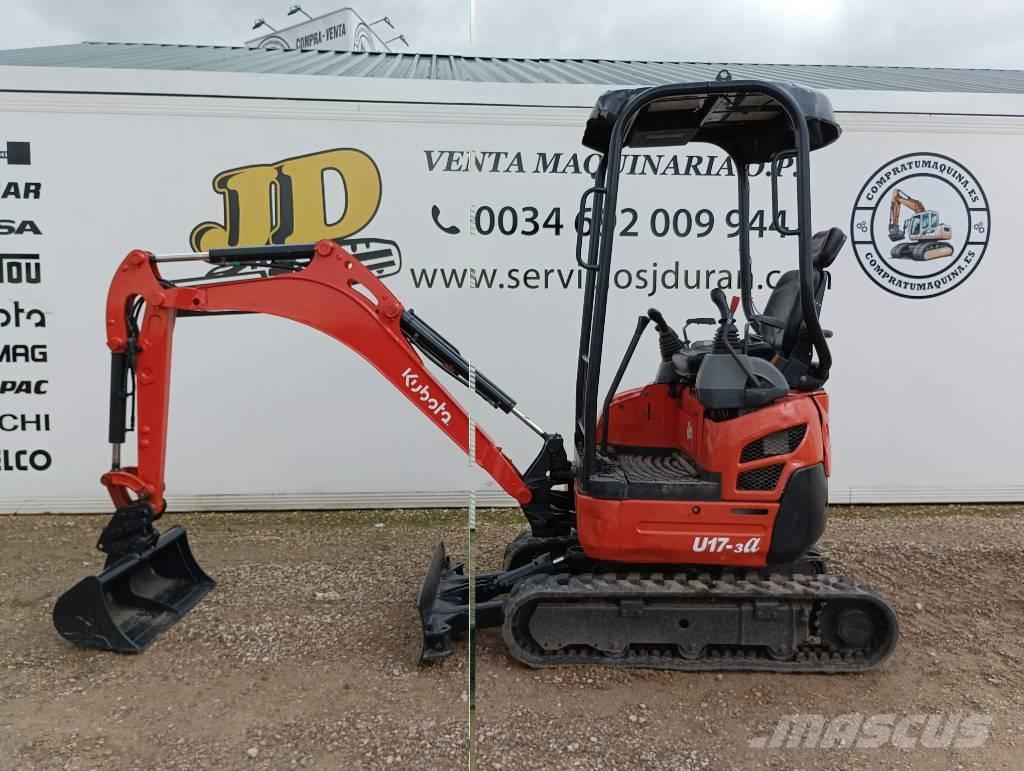 Kubota U 17-3A Mini excavators < 7t (Mini diggers)