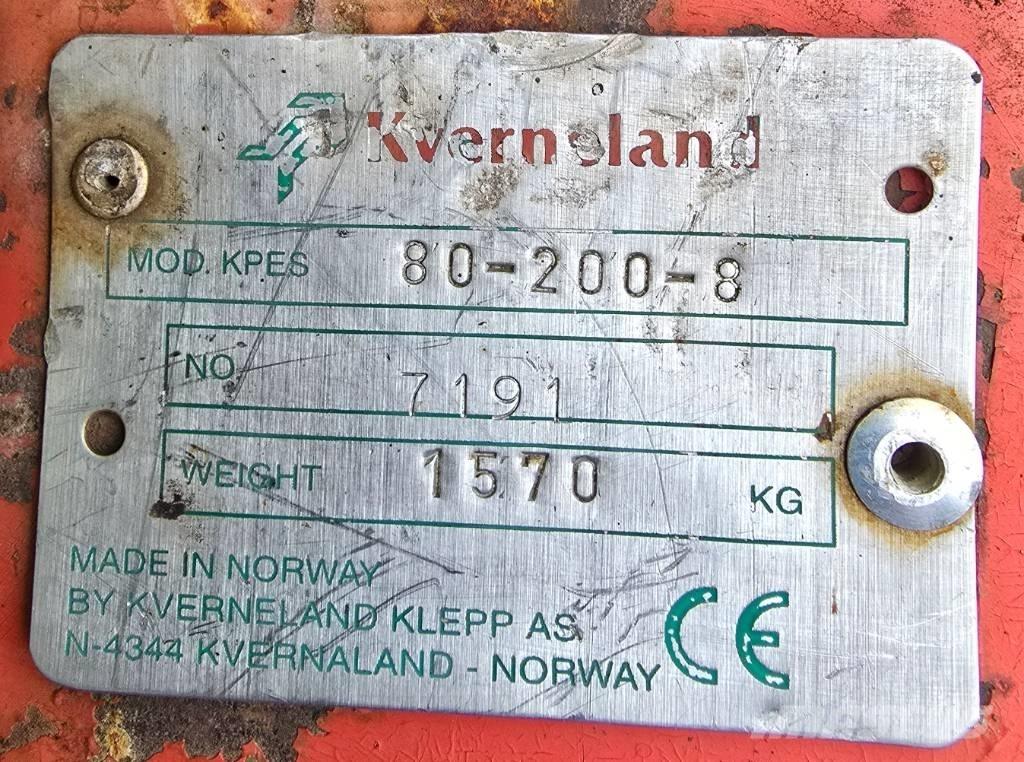 Kverneland ES80 Reversible ploughs
