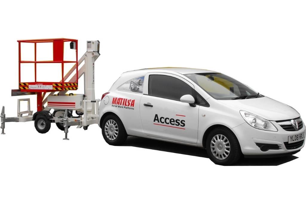Matilsa Parma 7 Trailer mounted aerial platforms