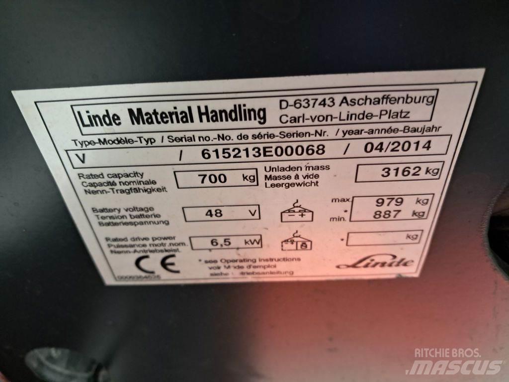 Linde V Low lift order picker