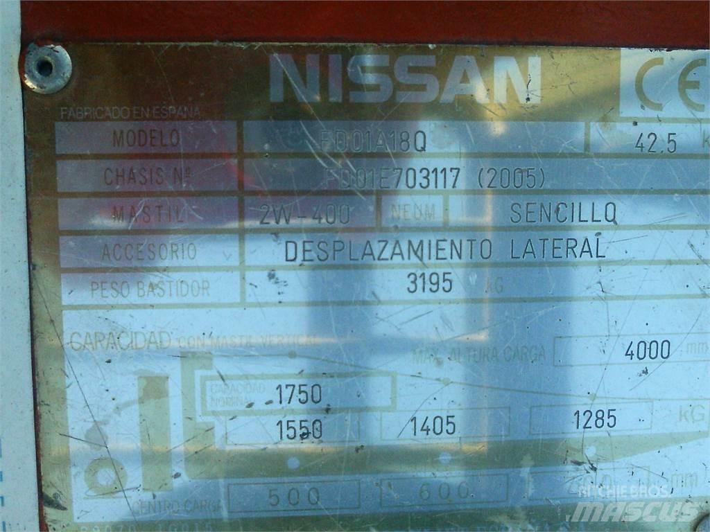 Nissan FD01A18Q Diesel trucks