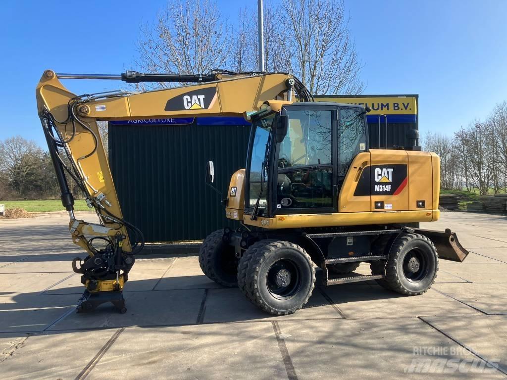 CAT M314F Wheeled excavators
