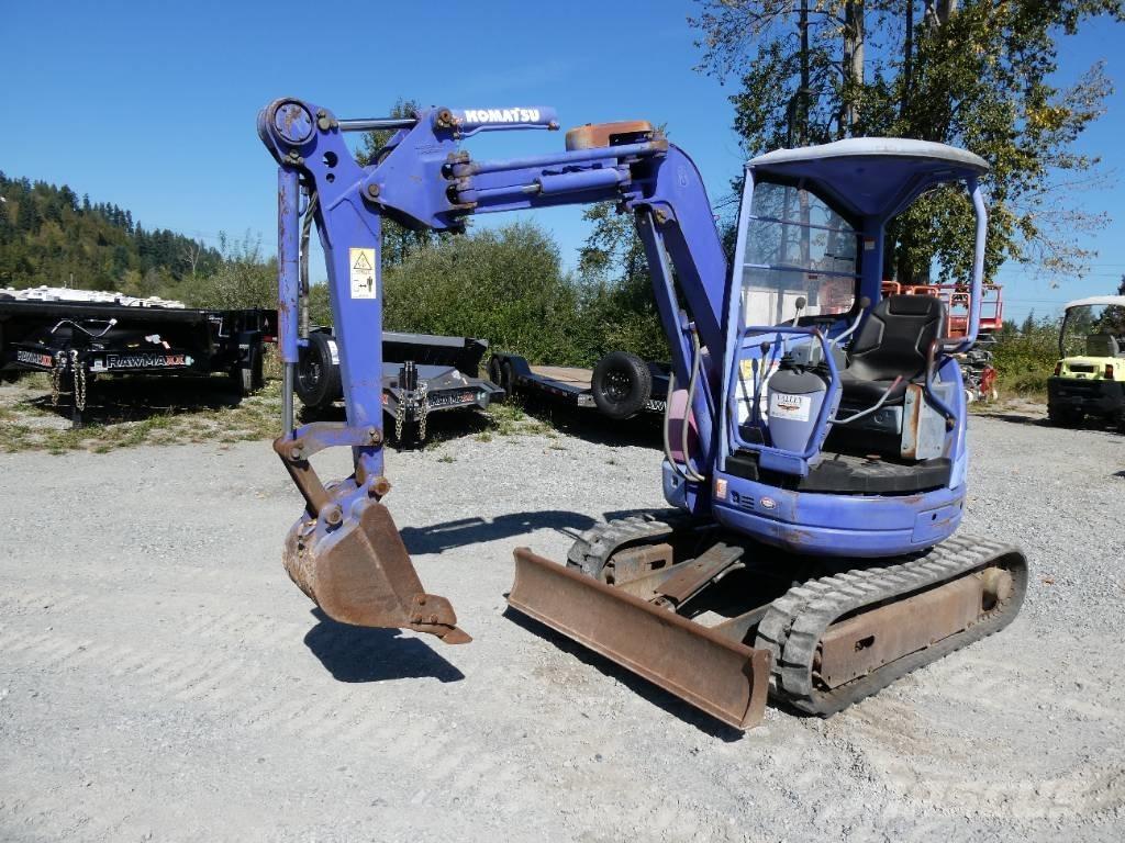 Komatsu PC20UU-3 Mini excavators < 7t (Mini diggers)