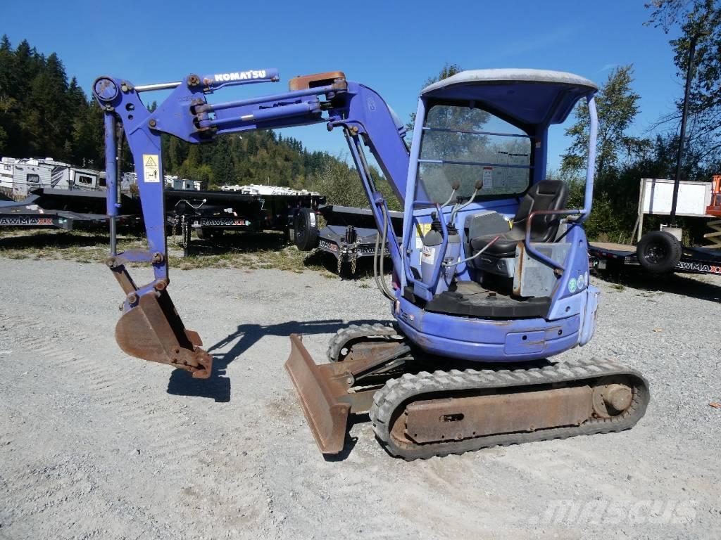 Komatsu PC20UU-3 Mini excavators < 7t (Mini diggers)