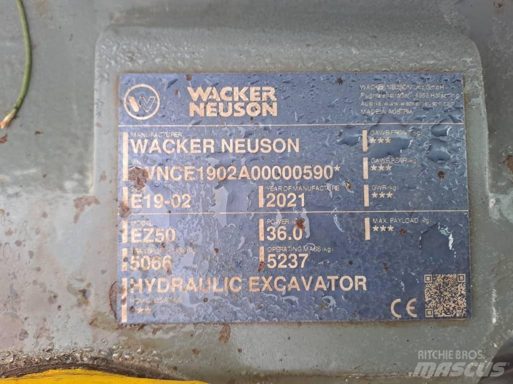 Wacker Neuson EZ50 Crawler excavators