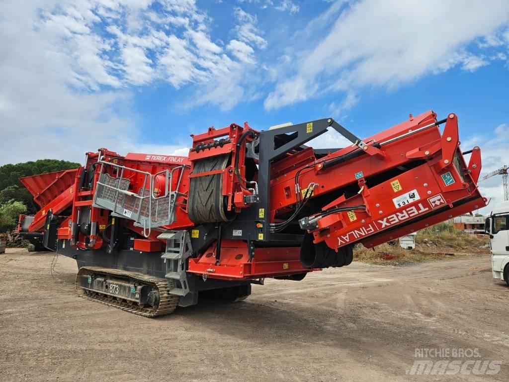 Terex Finlay 873 Scalping grids