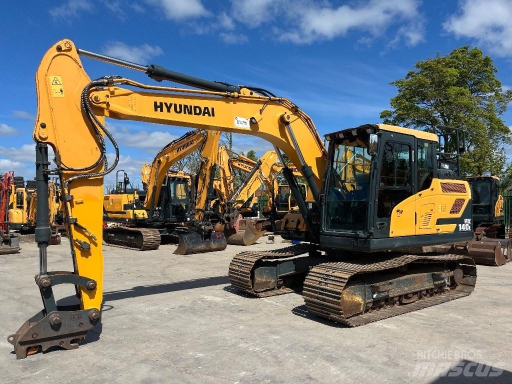 Hyundai HX140L Crawler excavators