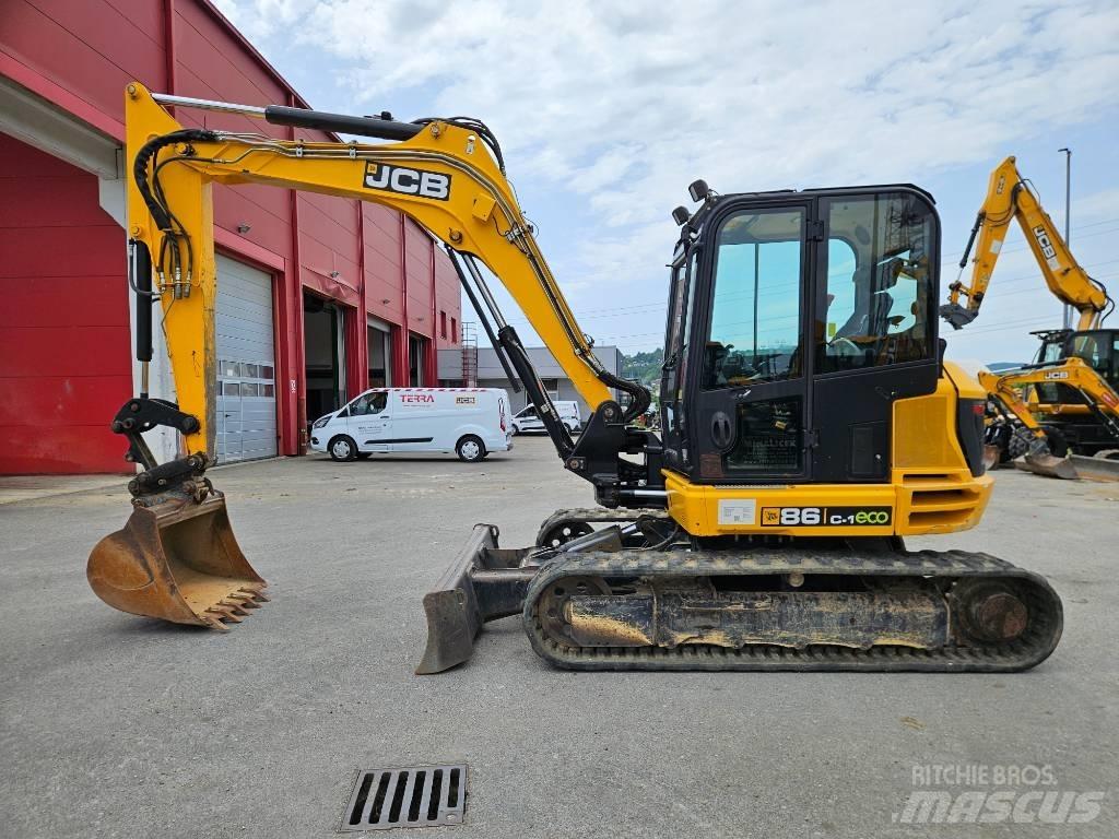 JCB 86 C-1 eco Midi excavators  7t - 12t