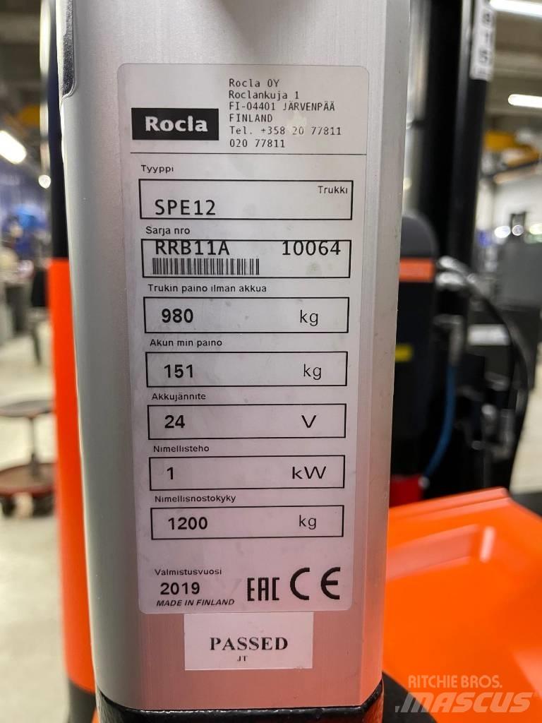Rocla SPE12 Self propelled stackers