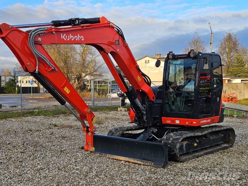 Kubota KX 080-4 Midi excavators  7t - 12t