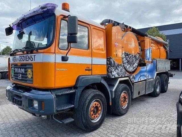MAN 41.464 8x4 Combi / vacuum trucks