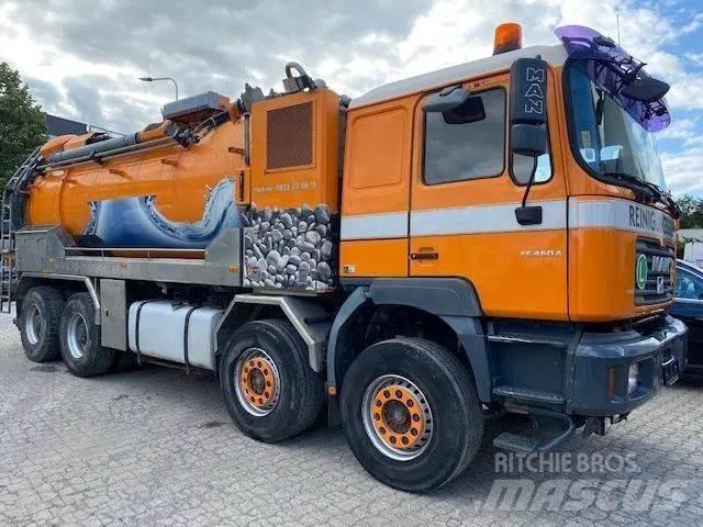 MAN 41.464 8x4 Combi / vacuum trucks