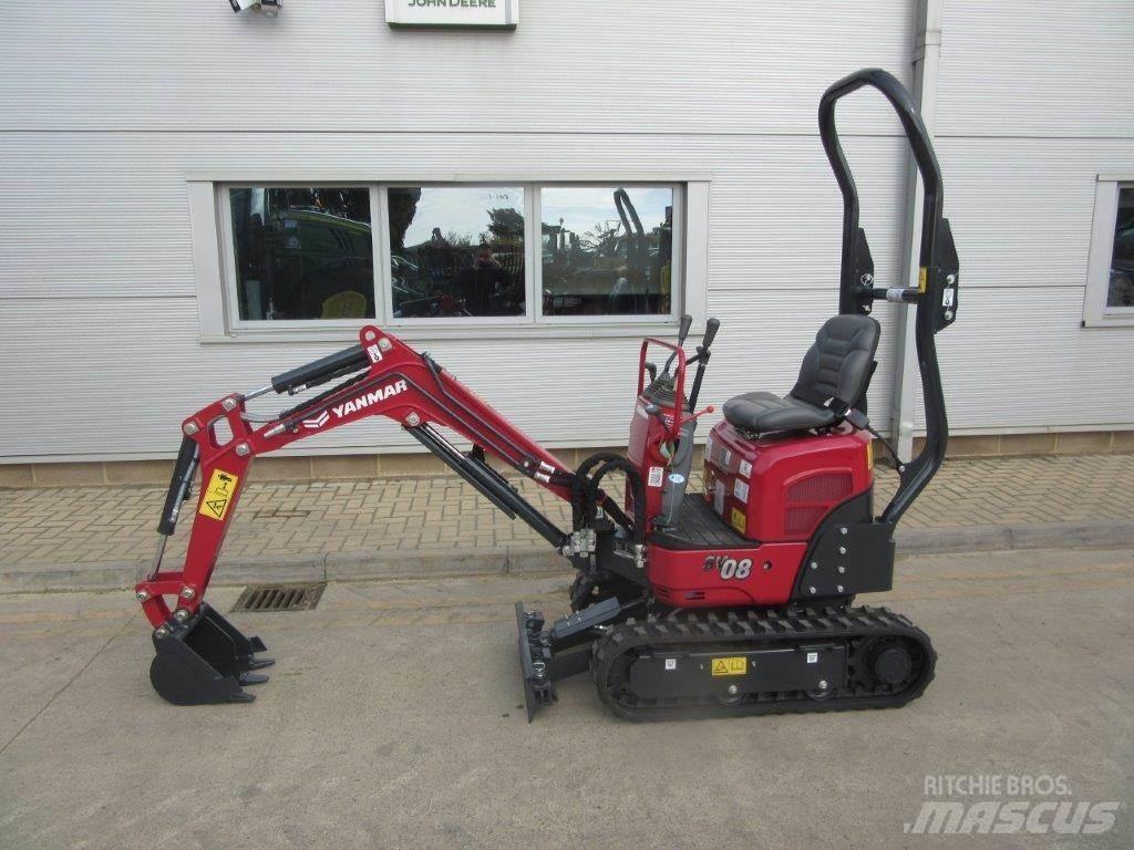 Yanmar SV08 Crawler excavators
