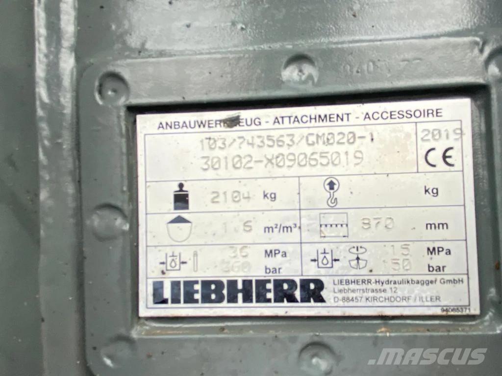 Liebherr GM020- 1 Grapples