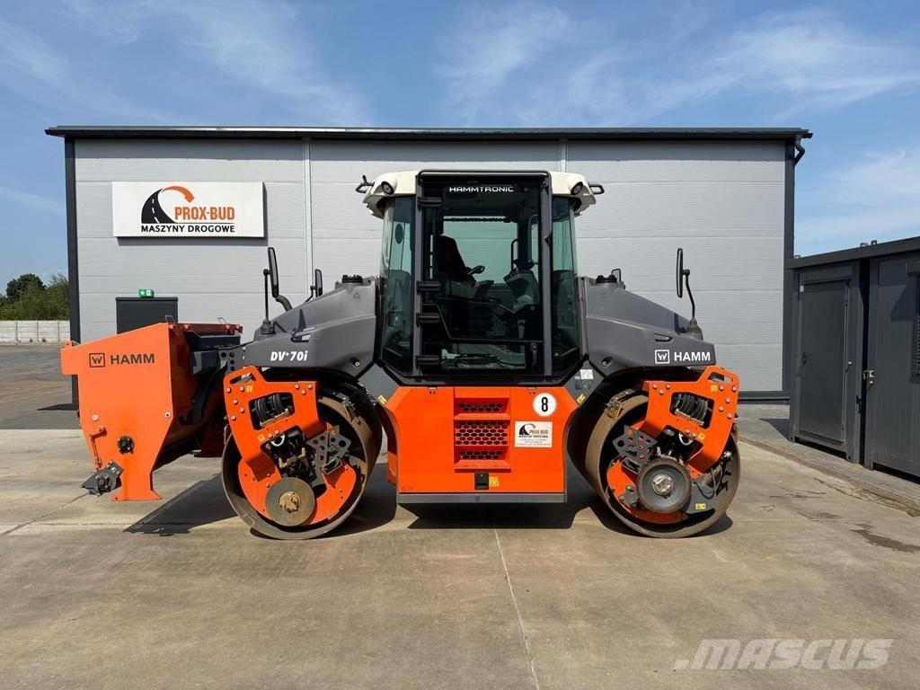 Hamm DV+ 70 VV-S Twin drum rollers