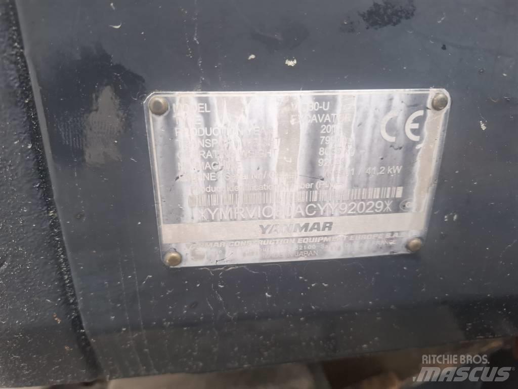 Yanmar Vio 80 U Midi excavators  7t - 12t