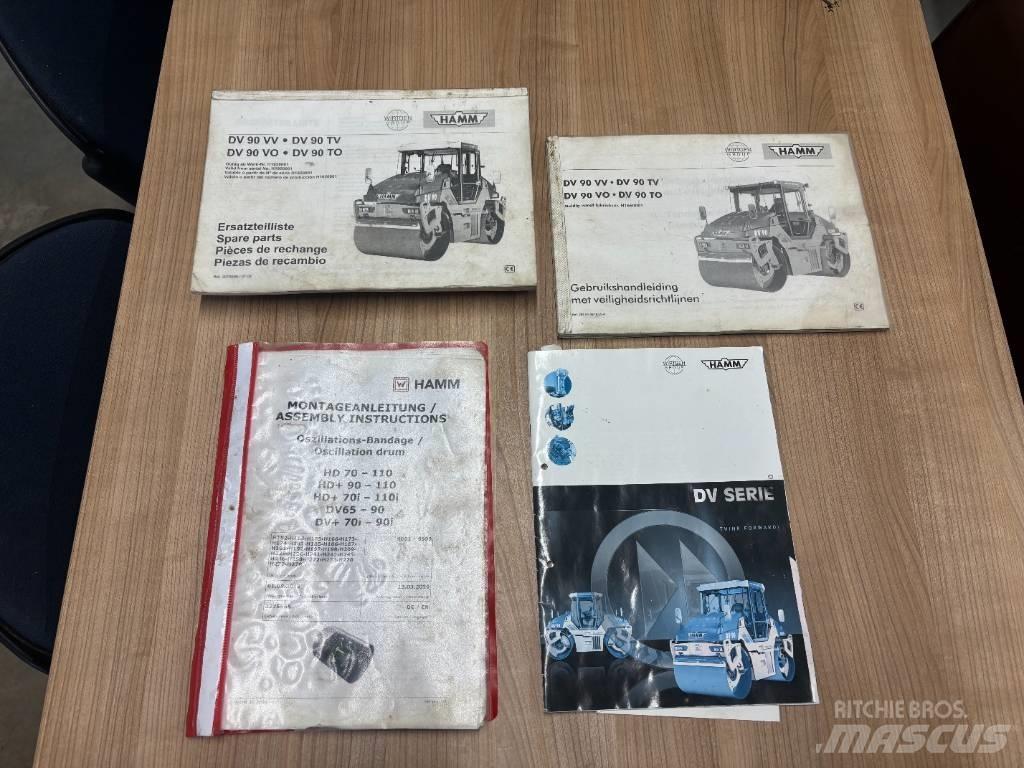 Hamm DV 90 VO Twin drum rollers