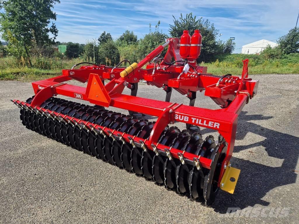 He-Va Sub-Tiller 3 Chisel ploughs
