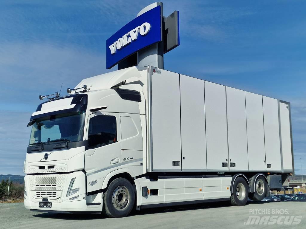 Volvo FM500 6x2 Box body trucks
