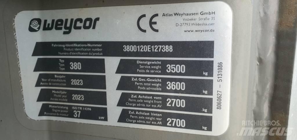 Weycor AR 380 Wheel loaders