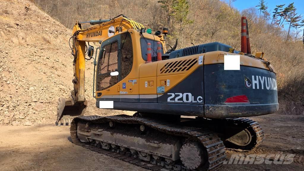 Hyundai Robex 220 LC Crawler excavators