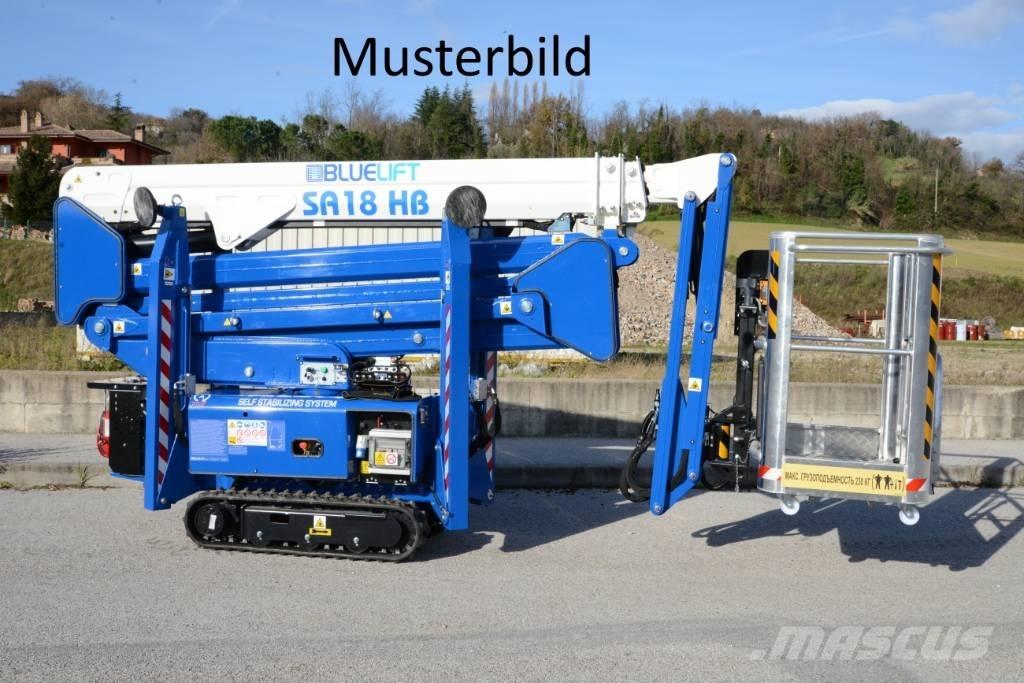 Bluelift SA 18 HB Compact self-propelled boom lifts