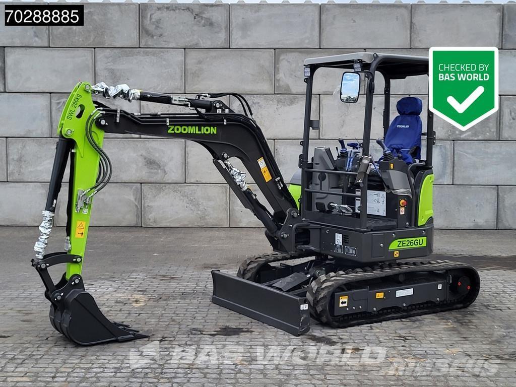 Zoomlion ZE26 GU Mini excavators < 7t (Mini diggers)