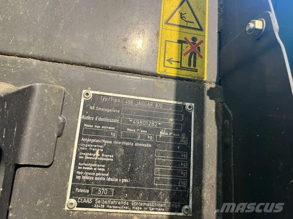 CLAAS Jaguar 970 Self-propelled foragers