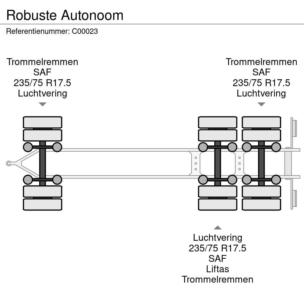 Robuste Autonoom Flatbed/Dropside trailers