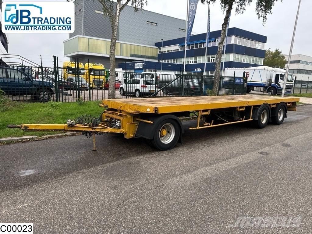 Robuste Autonoom Flatbed/Dropside trailers