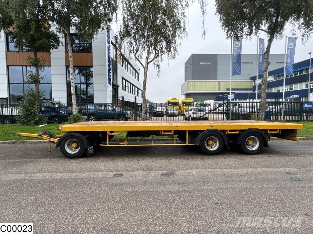 Robuste Autonoom Flatbed/Dropside trailers