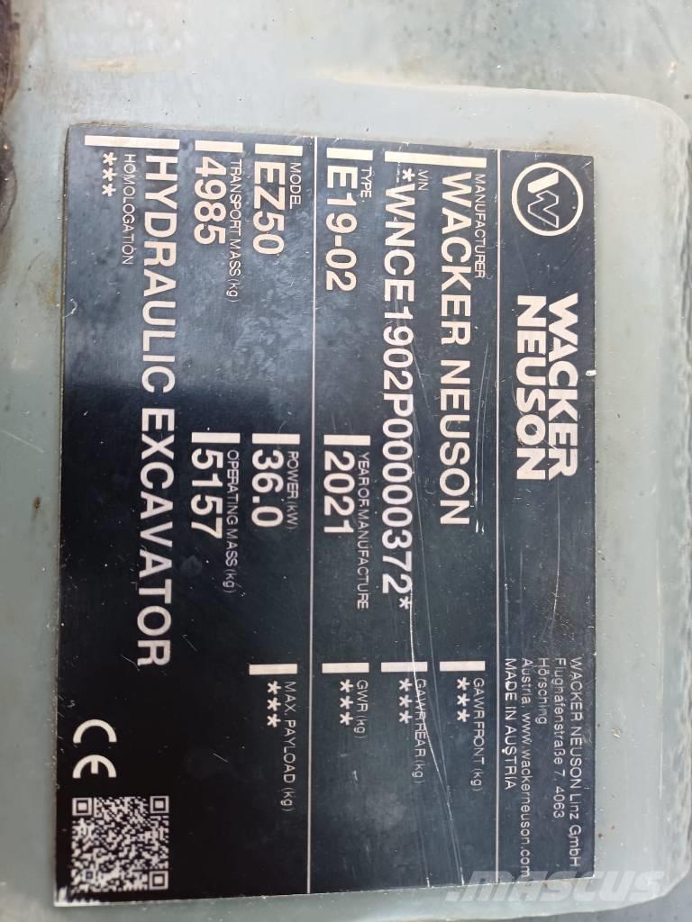 Wacker Neuson EZ 50 Mini excavators < 7t (Mini diggers)