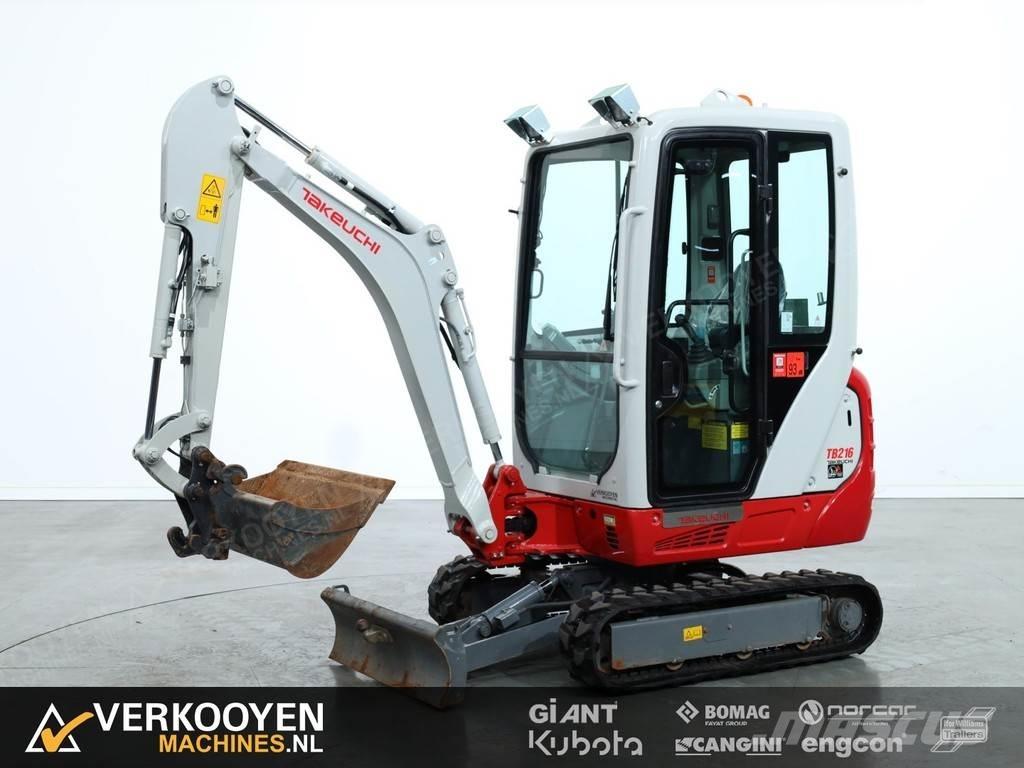 Takeuchi TB216 Mini excavators < 7t (Mini diggers)