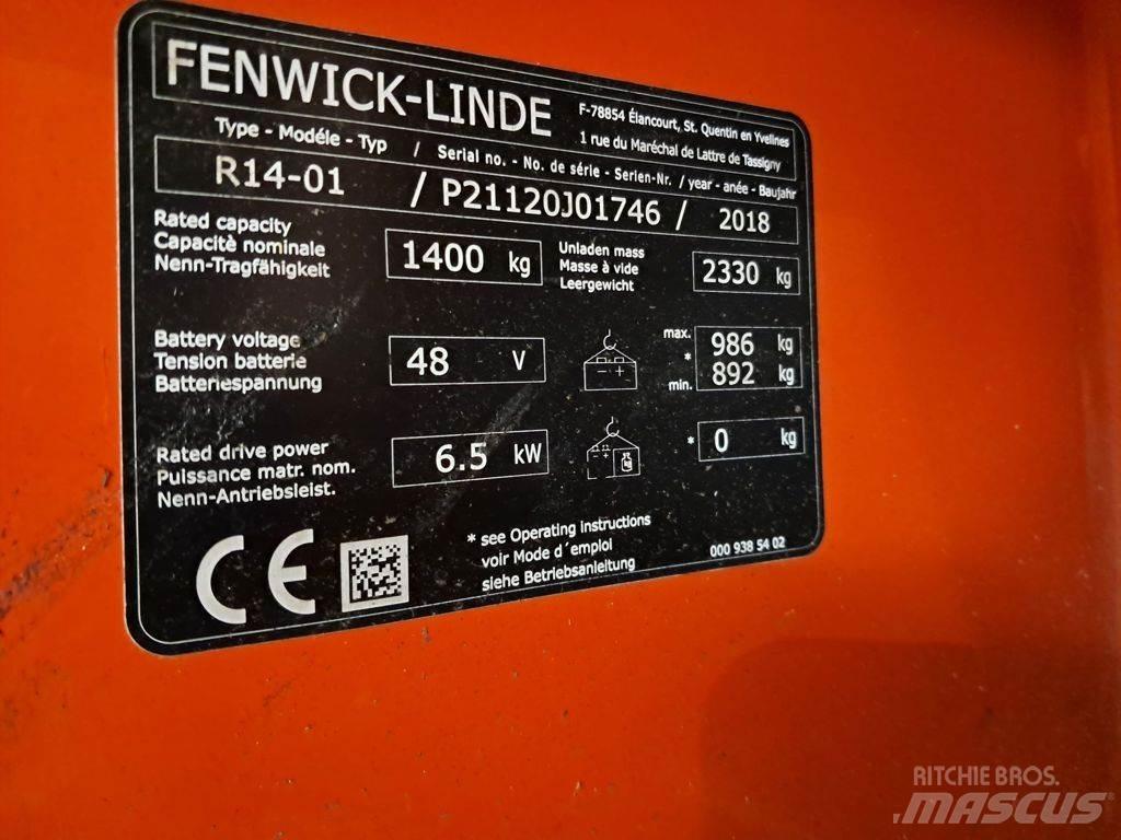 Linde R14-01 Reach trucks