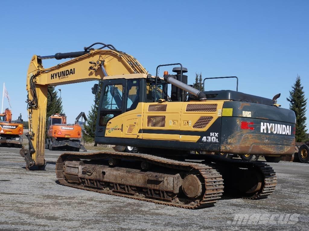 Hyundai HX 430 L Crawler excavators