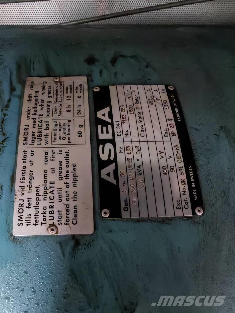 Asea 320kVA 295kW Diesel Generators